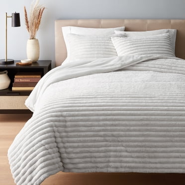 HOME TRENDS PL HT Channel Comforter Set Ivory D/Q