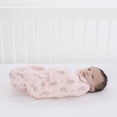 thumbnail image 4 of Disney Minnie Mouse Adjustable Swaddle Wrap, Pink, Infant Girl, Cotton, 4 of 6
