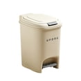 thumbnail image 1 of Penkiiy Trash Can, Plastic Kitchen Waste Bins with Odor Protection of Lid Hands Free with Step On Foot Pedal and Garbage Bag Rings, 1 of 4