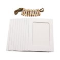 thumbnail image 1 of 10Pcs 5Inch Paper Photo Flim DIY Wall Picture Hanging Frame Album+Rope+Clips Set Curtains Ceramic Easter Eggs Oblong Pendant Beads 6 Ft Garland Flocked Christmas Paper Chains Architectural Salvage, 1 of 1