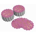 thumbnail image 3 of Inkdotpot Real Gold Foil Thank You From The New Wedding Tags Favor Hang Paper Tags 100 Piece, 3 of 6
