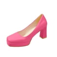 thumbnail image 2 of LSLJS Women's Plus-size Fashion Solid Color Waterproof Table Work Shoe Covers High Heel Shoes, 2 of 7