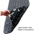 thumbnail image 3 of Tatum88 Bath Mat Large Non-Slip Bath Mat and Shower Mat Extra Long Bathroom Rugs 40 x 16 Inches (Black), 3 of 5