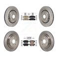 thumbnail image 1 of Transit Auto Front Rear Ceramic Pads and Disc Brake Rotors Kit for Car Toyota Sienna RAV4 Prime Lexus NX450h+ K8A-107823, 1 of 8