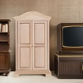 thumbnail image 4 of Mini House Cabinet Model Miniature Wooden Cabinet Doll House Furniture Model 1:12, 4 of 8