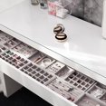 thumbnail image 3 of Meitianfacai Stackable Jewelry Storage Trays Organizer Jewelry Storage Display Trays for Drawer, Earring Necklace Bracelet Ring Organizer,Removable Easy to Clean, 3 of 6