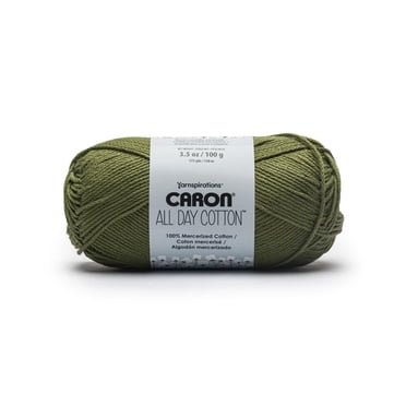 Caron® All Day Cotton™ #4 Moyen Coton Fil, 3.5oz/100g 173 Yards