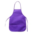 thumbnail image 2 of Children's Fabric Aprons with Pockets Kitchen Classroom Arts Crafts Painting Green, 2 of 8