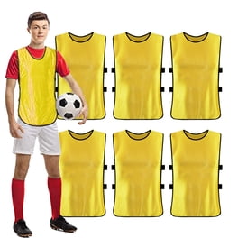 24 Chasubles D’entraînement Numérotées 1 à 12 – Réversibles, 2 Couleurs, Légères, Pour Foot, Basket, Volley