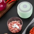 thumbnail image 3 of Electric Garlic Chopper Meat Grinder Crusher For Vegetable Fruit Hot Food H9S1, 3 of 9