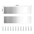 thumbnail image 2 of Door Metal Kick Plate 16 inches Aluminum Decorative Plates Protector, 2 of 5