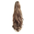 thumbnail image 1 of Extension de Queue de Cheval Longue Bouclée Ondulée de 55 cm pour Femmes et Filles, Queue de Cheval Synthétique Bouclée, Longue Pièce de Cheveux Bouclés, Extensions de Cheveux à Clip, 1 of 8