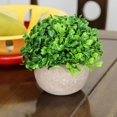 thumbnail image 4 of Artificial Plant Potted Lifelike Round Fake Greenery Plant Faux Plant Decoration, 4 of 10