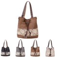thumbnail image 2 of Sac à Bandoulière pour Femmes Mode Rétro Sac Fourre-Tout en Toile Sac à Bandoulière pour Magasinage, 2 of 10