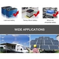 thumbnail image 2 of Yeacher 50A Solar Charge Controller, Solar Panel Controller 12V/24V Adjustable LCD Display Solar Panel Battery Regulator with Dual USB Port, Charge 3 Kinds of Batteries, 2 of 6