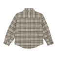 thumbnail image 2 of Minymo Chemise à Manches Longues à Carreaux - Oxford Tan (18 Mois), 2 of 3