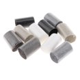 thumbnail image 2 of yuksok 10 Pieces Colorful Latch Hook Rug Yarn Pre Cut Sewing Tool Handicraft Individual Grey Latch Hook 10rolls, 2 of 8