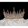 thumbnail image 1 of Tian Sweet 34044-RG 8.6 oz Large Queen Crown Cake Topper - Rose Gold, 1 of 1
