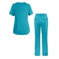 thumbnail image 2 of Adar Uniforms Women's Scrub Set - Enhanced V-Neck Top/Multi Pocket Pants, 2 of 7