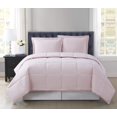thumbnail image 1 of Truly Soft Ensemble de Couette Réversible Blush Simple TG 2 Pcs, 1 of 4