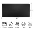 thumbnail image 3 of Large Leather Desk Mat, 31.5X15.7 Inch Pu Leather Mouse Pad, Non-Slip Desk Blotter For Office & Home Computer Desk, Writing Desk Protector, 3 of 5
