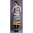 thumbnail image 4 of Bimba Tuniques Droites pour Femmes Imprimées Sans Manches Kurti Décontractée Robe X-Small, 4 of 5