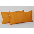 thumbnail image 2 of VargottamIndoor/OutdoorPolyester FabricLumbarPillowCover,All-Weather Waterproof Rectangular Cushion Case for Patio Furniture,12" x 18"Set of 2-Mustard Yellow, 2 of 7