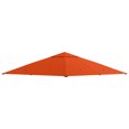 thumbnail image 1 of Outsunny 10' x 10' Square Gazebo Canopy Replacement UV Protected Top Cover Sun Shade Orange, 1 of 10