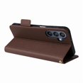 thumbnail image 4 of Wallet Case for Samsung Galaxy A16 Flip Cover with Card Slots & Kickstand Brown, 4 of 5