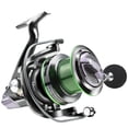 thumbnail image 2 of Spinning Reel 8000/9000 Saltwater Fishing Reel Metal Spool 20KG/44lb Drag Power Long Distant Surfcasting Trolling ,Rigid Aluminum Skeletal Frame, 2 of 7
