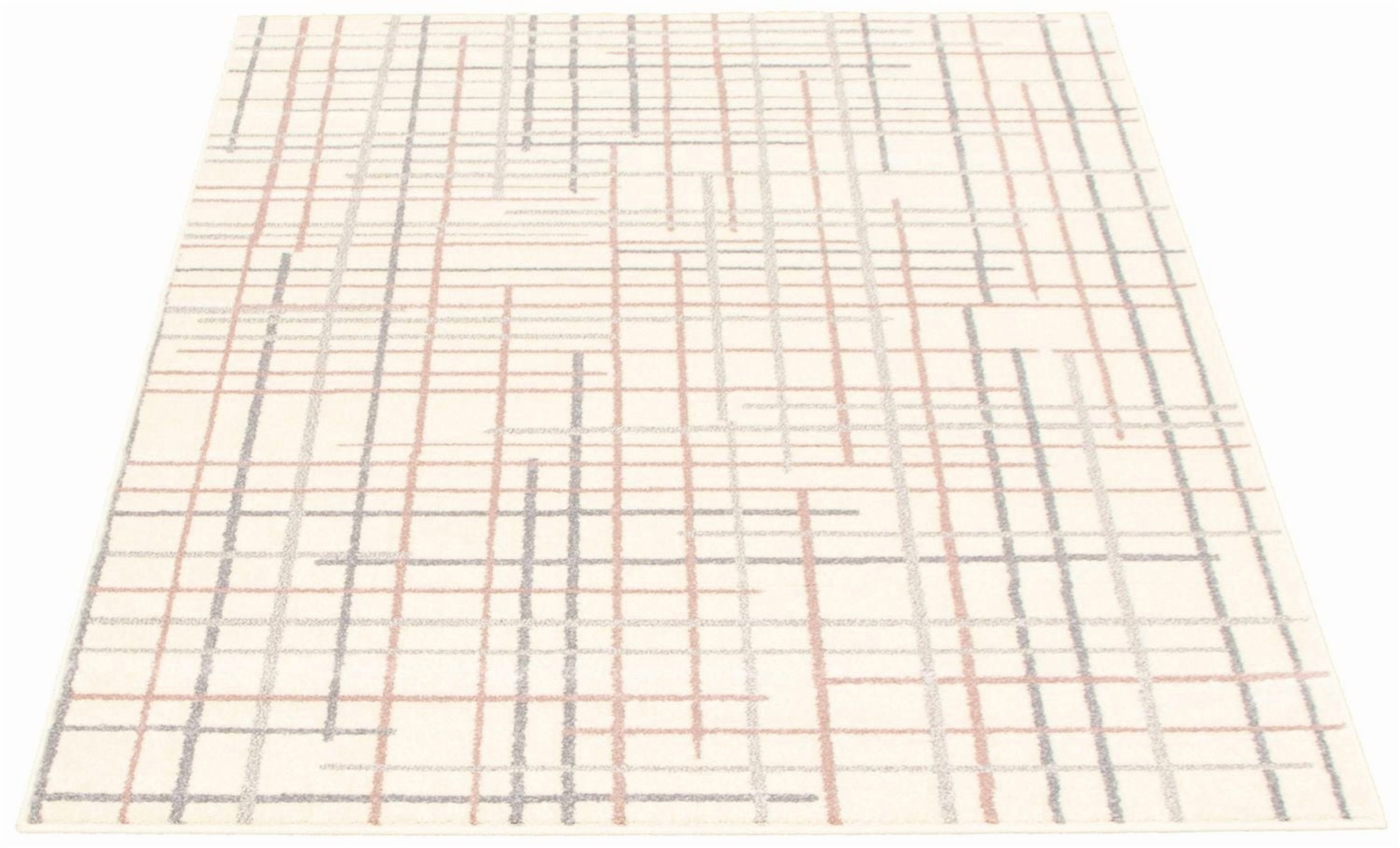 ECARPET Abstract Striped Area Rug, Modern Indoor Carpet Tessa Collection