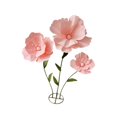 thumbnail image 4 of GUOOL Wedding Giant Flowers for Decoration with Standing Base for Birthday Parties Pink, 4 of 9