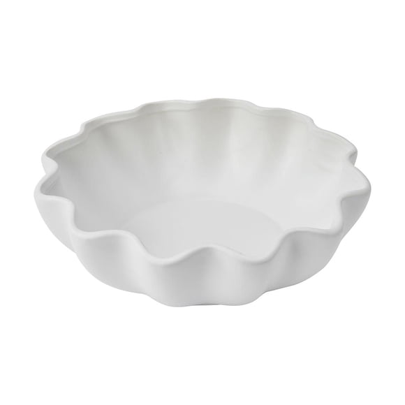 Bol Anko blanc à bords ondulés