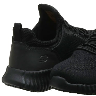 Skechers Men's Cessnock Shoe, Black, 10.5 M US