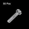 thumbnail image 3 of Unique Bargains M5x25mm Plastic Phillips Bolts PC Pan Head Machine Screws Transparent 50 Pack, 3 of 5