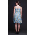 thumbnail image 3 of Bimba Robe Soleil Mini à Taille Smockée pour Femmes à Imprimé Floral, Tenue de Fête d'Été pour les Vacances - Moyen, 3 of 5