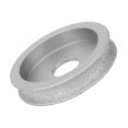 thumbnail image 4 of Roue de Meulage à Bord Arrondi 73mm, Disque de Roue Abrasive Concave, Roue de Meulage Rainurée pour Pierre Verre Céramique, 4 of 7