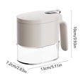 thumbnail image 3 of TopLLC Kitchen Accessories,Home And Kitchen,Kitchen Tools, Glass Spice Jars 380ml Spice Bottles Mini Seasoning Storage Jars With Flapper Caps For Salinity Capsicum Chili In Kitchen spice jar, 3 of 8