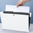 thumbnail image 4 of Vrorvz 12 Pocket Accordion Organizer for Student Exam and Office Documents Portable File Folder for Efficient Paper Storage and Management Suit for Home and Office Use, 4 of 6