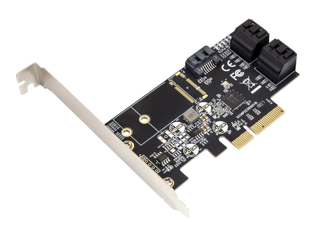 IOCrest SI-PEX40139 - Contrôleur de Stockage - 5 Ports, Non Raide, SATA III - SATA 6Gb/S - PCIe x4