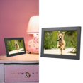 thumbnail image 3 of 12 Inch HD Digital Photo Frame Smart Video Player for Multifunctional Use Black ABS Material, 3 of 7