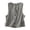 Black, variant on EGNMCR Sleeveless Hoodless Casual Outwear & Jackets Women's Denim Linen Waistcoat Trend Casual Denim Sleeveless Cardigan Women Coat