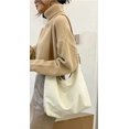 thumbnail image 3 of LHSHID Femmes Filles Rétro Toile Hobo Sac Suspendu Sac Seau Mode Sac Bandoulière Sac d'Épaule, 3 of 4