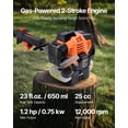 thumbnail image 3 of VEVOR Scie à Perche à Essence, 25 Cc 2 Temps Scies à Perche à Essence avec Barre de Coupe de 12 Po, Taille-Arbre Sans Fil avec Réservoir de Carburant de 23 Fl Oz, Extensible de 7 à 12 Pi, Scie à Chaîne Puissante pour l'Élagage des Arbres et l'Élagage, 3 of 9