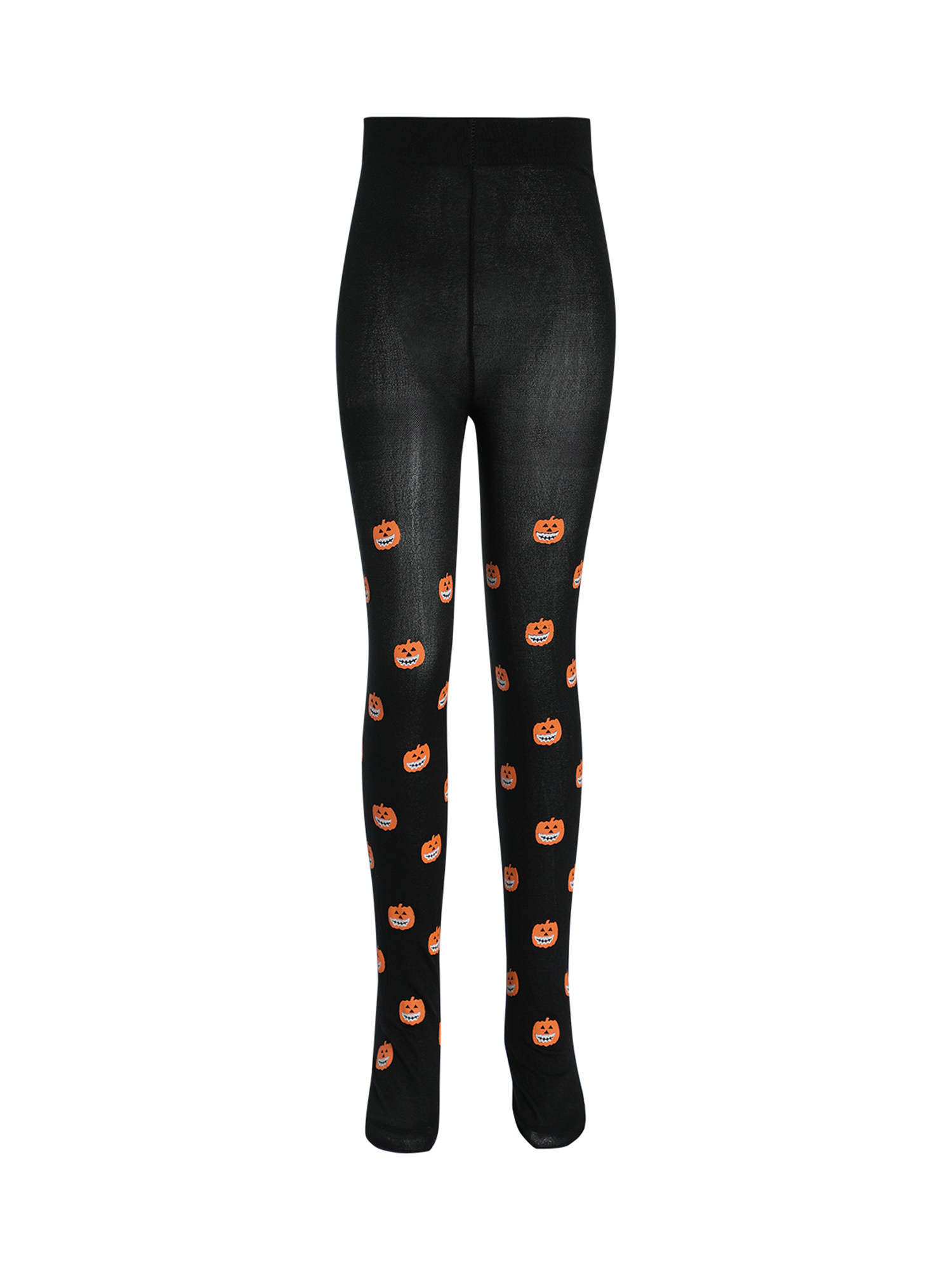 FOCUSNORM Collants Imprimés d'Halloween pour Filles, Bas Chauds à Taille Élastique