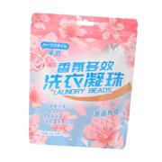 Siruishop Liquid Laundry Detergent Capsule 3 in 1 Concentrated Washing Liquid Capsules Cherry 15PCS Bag