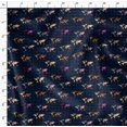 thumbnail image 4 of Soimoi Blue Modal Satin Fabric Check & World Map Printed Craft Fabric by the Yard 42 Inch Wide, 4 of 5