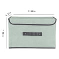 thumbnail image 1 of Room Storage and Organization Bedroom Foldable Storage Box with Lid 2Pcs (Large + Small) Fabric Storage Box with Lid, Closet Storage Box, Room Organization, Office Storage, Toy Storage, 1 of 6