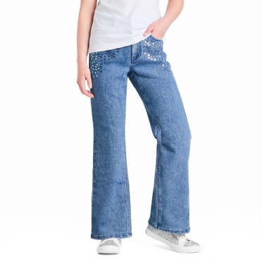 Jean à paillettes George pour filles