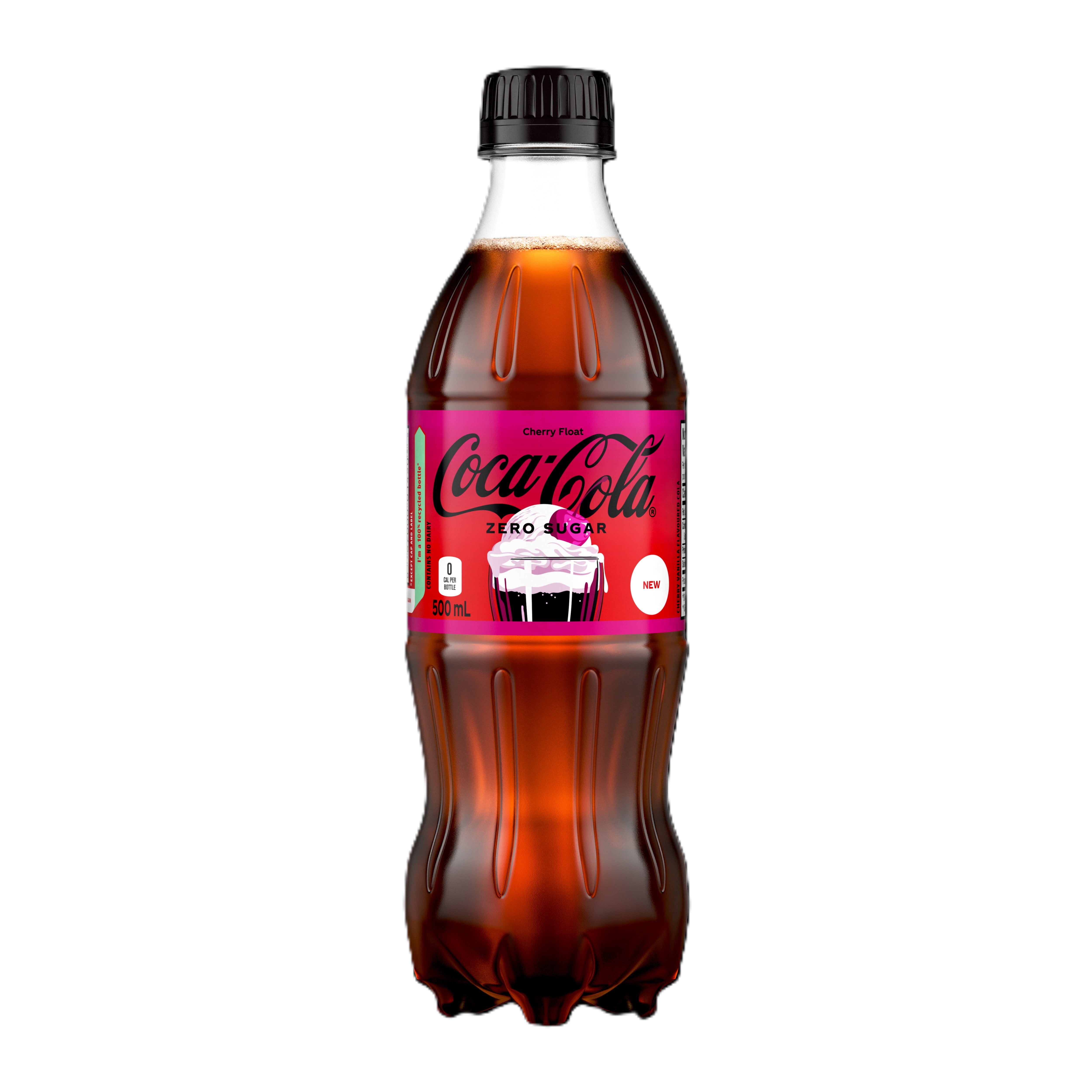 Coca-Cola Flotteur à la Cerise Zéro Sucre 500ml